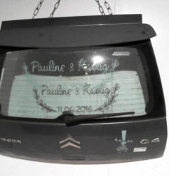 Malle/Hayon arriere CITROEN C4 1 Photo n°4