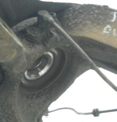 Fusee avant gauche CITROEN JUMPER 3 Photo n°6