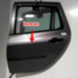 Porte arriere gauche RENAULT CLIO 3