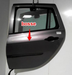 Porte arriere gauche RENAULT CLIO 3 Photo n°4