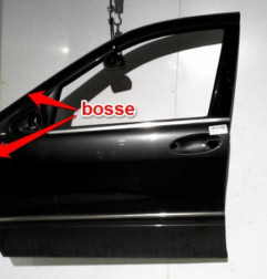 Porte avant gauche MERCEDES CLASSE S 220 Photo n°1