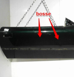 Porte avant droit PEUGEOT 406 Photo n°4