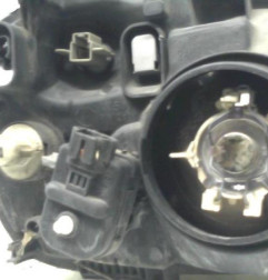 Optique avant principal gauche (feux)(phare) NISSAN MICRA 2 Photo n°3