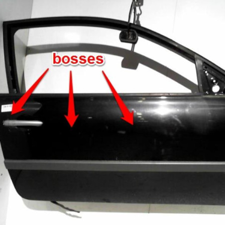 Porte avant droit RENAULT MEGANE 2 Photo n°1