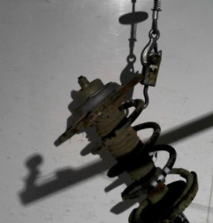 Amortisseur avant gauche PEUGEOT EXPERT 2 Photo n°3