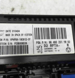 Commande chauffage PEUGEOT 407 Photo n°3