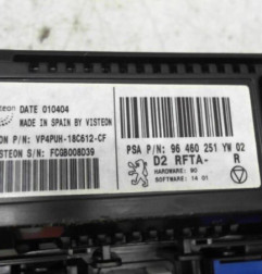 Commande chauffage PEUGEOT 407 Photo n°6