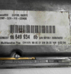 Afficheur PEUGEOT 607 Photo n°3