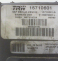 Bloc ABS (freins anti-blocage) PEUGEOT 407 Photo n°3