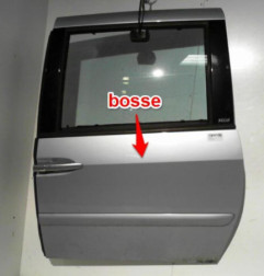 Porte arriere gauche PEUGEOT 807 Photo n°4