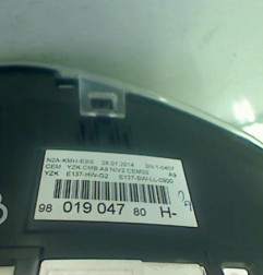 Compteur PEUGEOT 208 1 Photo n°6