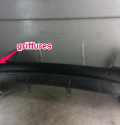 Pare choc arriere PEUGEOT 207 Photo n°1