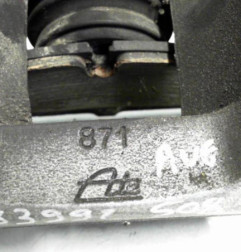 Etrier avant gauche (freinage) PEUGEOT 508 1 Photo n°5