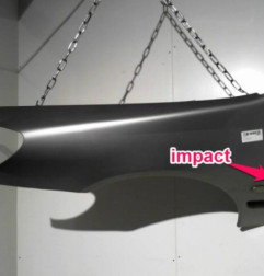 Aile avant gauche PEUGEOT 607 Photo n°1