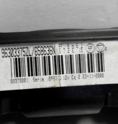 Commande chauffage PEUGEOT 406 Photo n°5