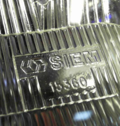 Optique avant principal droit (feux)(phare) PEUGEOT 309 Photo n°6