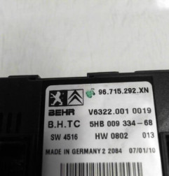 Commande chauffage PEUGEOT 407 Photo n°3