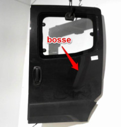 Porte laterale gauche PEUGEOT BIPPER Photo n°4