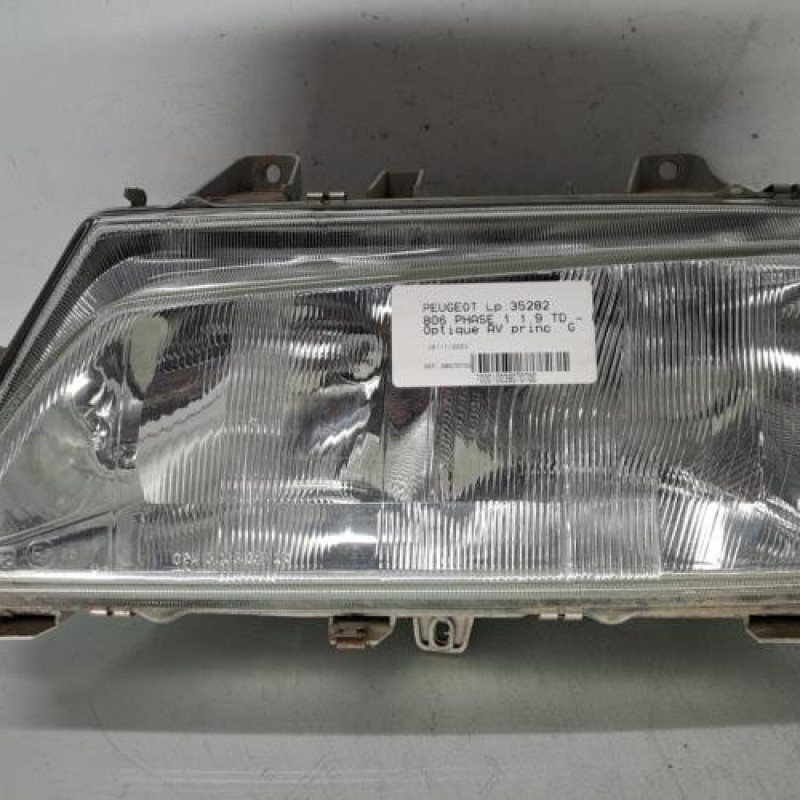 Optique avant principal gauche (feux)(phare) PEUGEOT 806