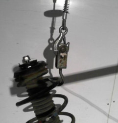 Amortisseur avant gauche CITROEN C4 2 Photo n°3