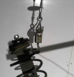 Amortisseur avant gauche CITROEN C4 2 Photo n°7