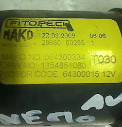 Moteur essuie glace avant CITROEN NEMO Photo n°3