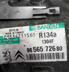 Compresseur clim CITROEN C5 1 Photo n°3