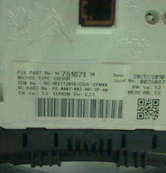 Compteur CITROEN C4 2 Photo n°8