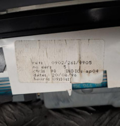 Compteur CITROEN ZX Photo n°5