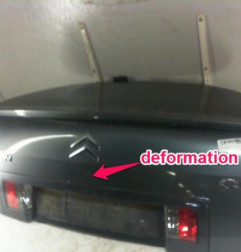 Malle/Hayon arriere CITROEN C6 Photo n°1