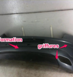 Pare choc arriere CITROEN C4 1 Photo n°3