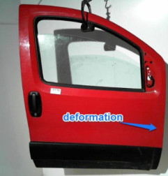 Porte avant droit CITROEN NEMO Photo n°1