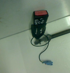 Attache ceinture avant droit CITROEN C3 1 Photo n°1