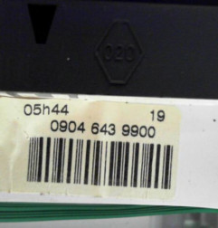 Compteur RENAULT MEGANE 1 Photo n°3