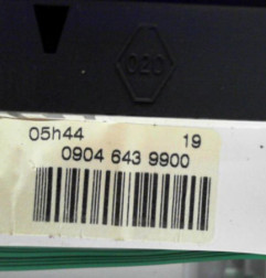 Compteur RENAULT MEGANE 1 Photo n°6