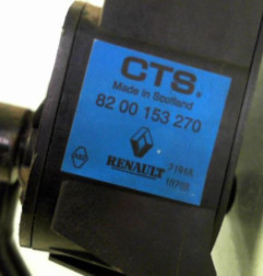 Pedale d'accelerateur RENAULT KANGOO 1 Photo n°5