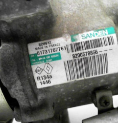 Compresseur clim RENAULT CLIO 3 Photo n°3