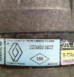 Compresseur clim RENAULT LAGUNA 2 Photo n°6