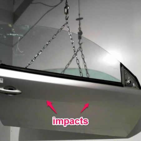 Porte avant droit RENAULT MEGANE 2 Photo n°1