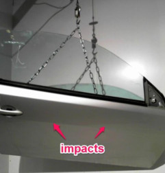 Porte avant droit RENAULT MEGANE 2 Photo n°4