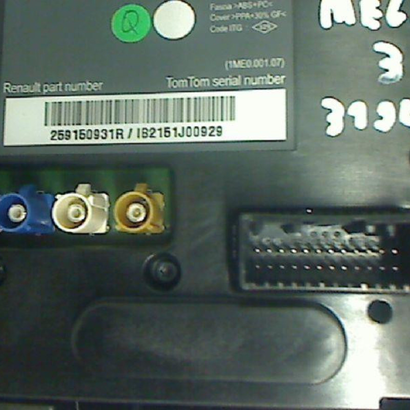 Afficheur RENAULT MEGANE 3