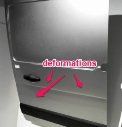 Porte laterale gauche RENAULT MASTER 3 Photo n°4