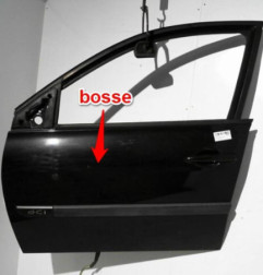 Porte avant gauche RENAULT MEGANE 2 Photo n°4