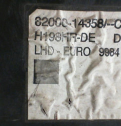 Optique avant principal droit (feux)(phare) RENAULT VEL SATIS Photo n°6