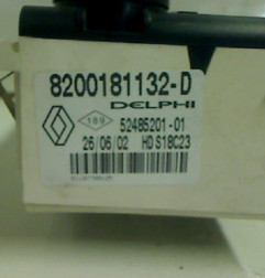 Commande chauffage RENAULT VEL SATIS