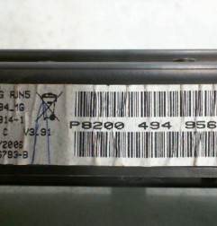 Compteur RENAULT SCENIC 2 Photo n°3