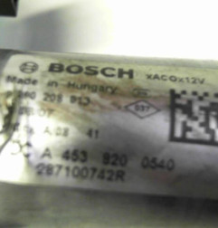 Moteur essuie glace arriere RENAULT TWINGO 3