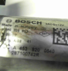 Moteur essuie glace arriere RENAULT TWINGO 3 Photo n°6