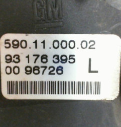 Anti brouillard gauche (feux) OPEL SIGNUM Photo n°6