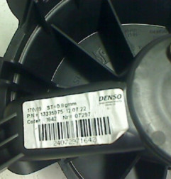 Ventilateur chauffage OPEL CORSA D Photo n°7